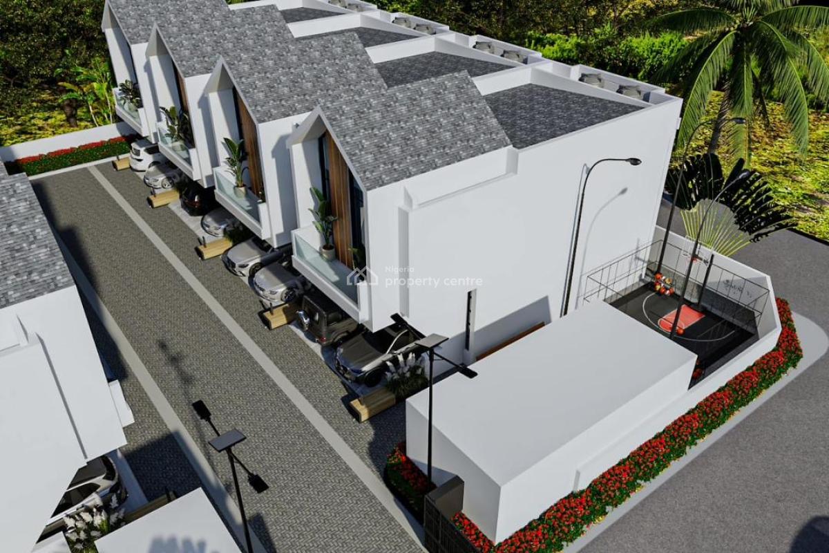 Beachfront Property with High Roi Near Vi, Close to Ojaja Mall and Atican Beach Along Lagos Calabar Coaster Road, Victoria Island (vi), Lagos, Terraced Duplex for Sale