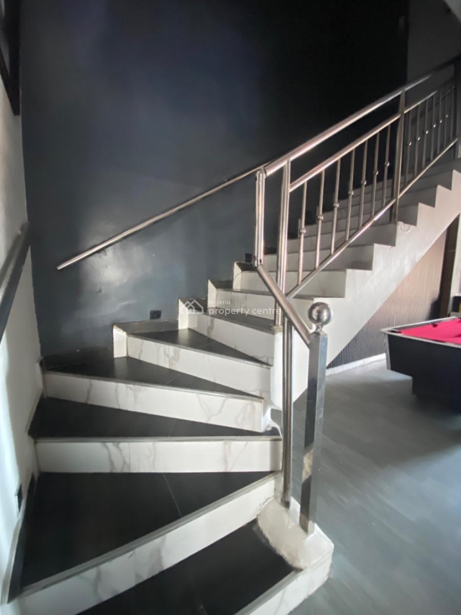 Nicely Built 4 Bedroom Semidetached with Spacious Compound, Ikate, Ikate, Lekki, Lagos, Semi-detached Duplex for Rent