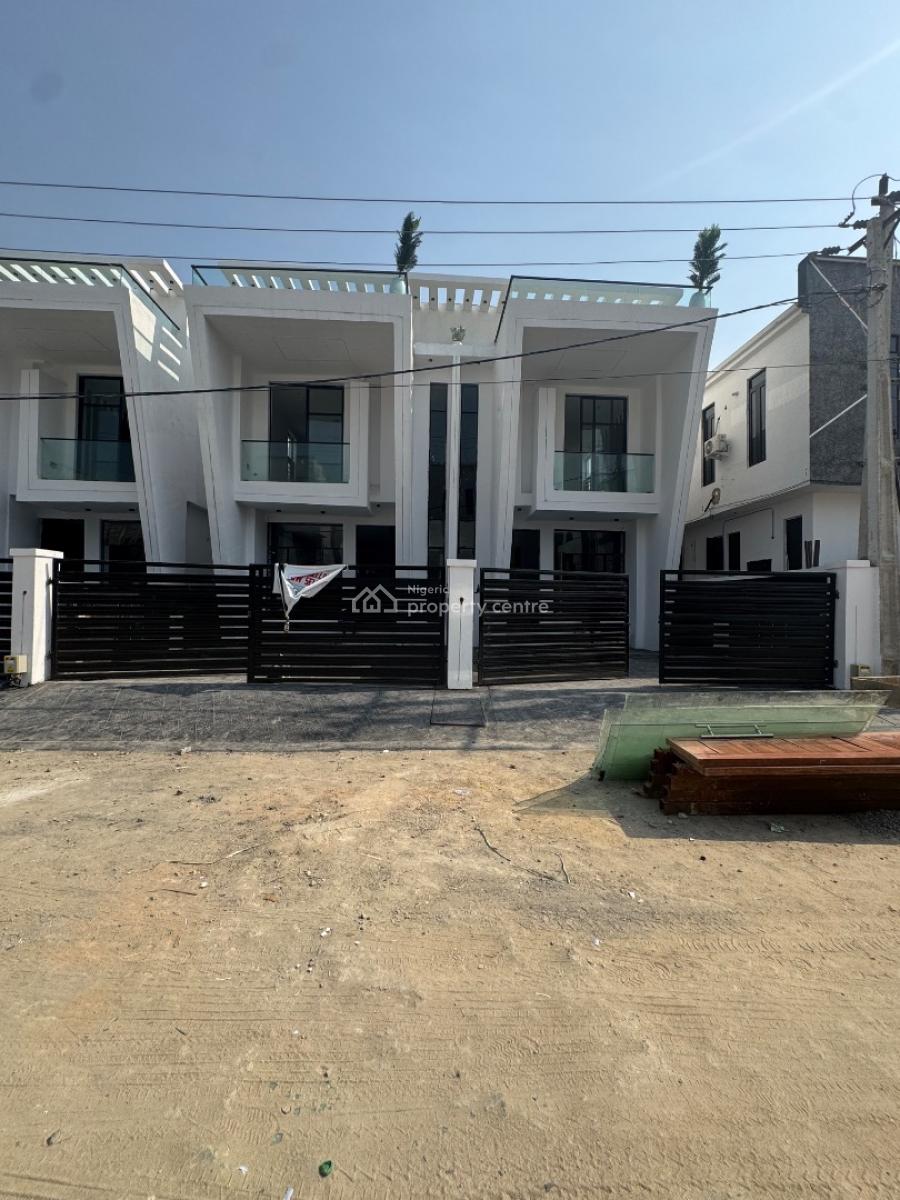 Newly Built 4bedroom Semi Detached Duplex with a Bq, Ikota, Lekki, Lagos, Semi-detached Bungalow for Sale