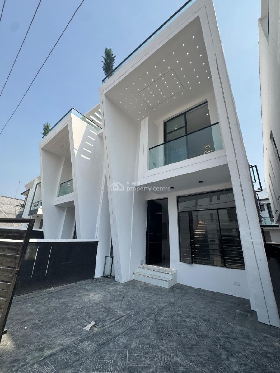 Newly Built 4bedroom Semi Detached Duplex with a Bq, Ikota, Lekki, Lagos, Semi-detached Bungalow for Sale