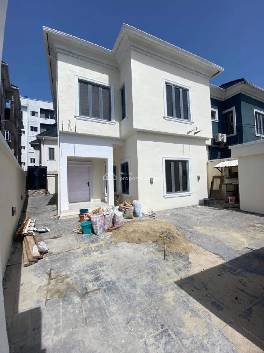 Nicely Built 4 Bedroom Semidetached with Spacious Compound, Ikate, Ikate, Lekki, Lagos, Semi-detached Duplex for Rent