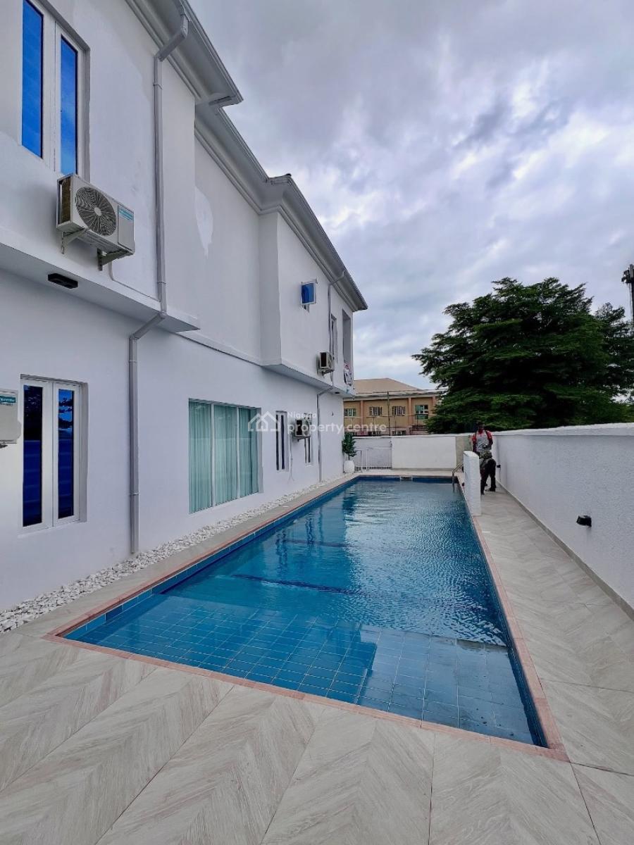 Contemporary 6 Bedroom Detached Duplex with Swimming Pool and Bq, Osapa London, Osapa, Lekki, Lagos, Detached Duplex for Sale