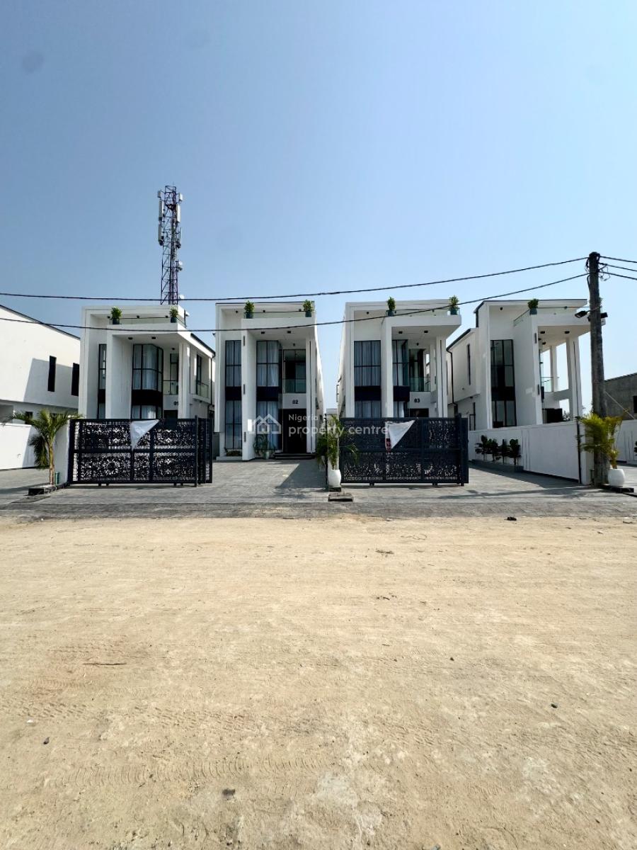 Newly Built Exquisite 5bedroom Fully Detached Duplex with a Pool, Loun, Ikota, Lekki, Lagos, Detached Duplex for Sale