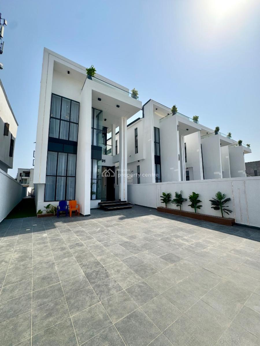 Newly Built Exquisite 5bedroom Fully Detached Duplex with a Pool, Loun, Ikota, Lekki, Lagos, Detached Duplex for Sale