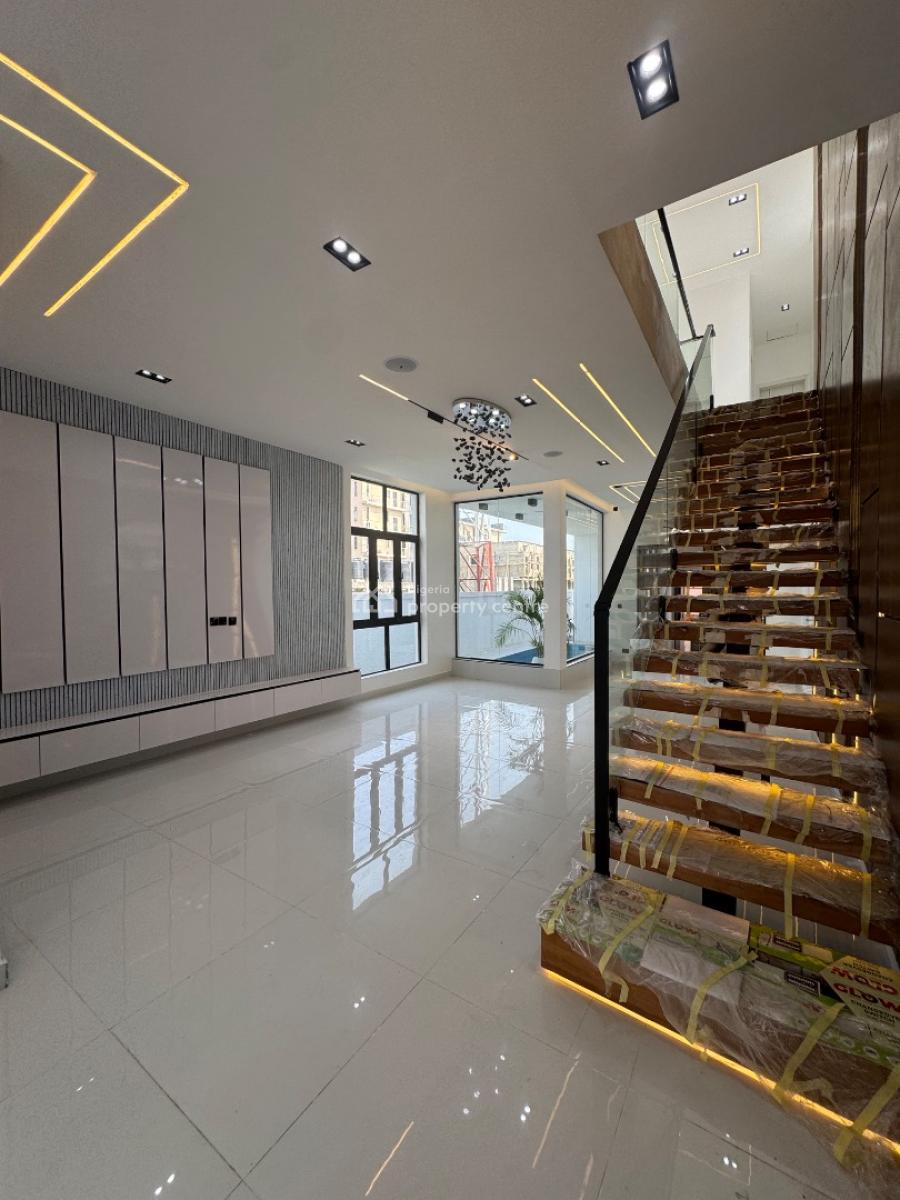 Newly Built Exquisite 5bedroom Fully Detached Duplex with a Pool, Loun, Ikota, Lekki, Lagos, Detached Duplex for Sale