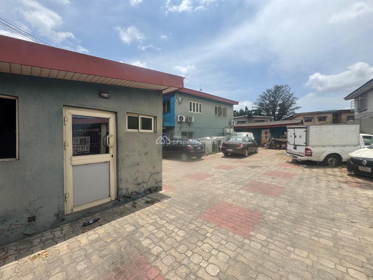 Land Measuring 634sqm with a 5bedroom Detached Duplex on It,, Secured Estate in Adeniyi Jones, Adeniyi Jones, Ikeja, Lagos, Land for Sale