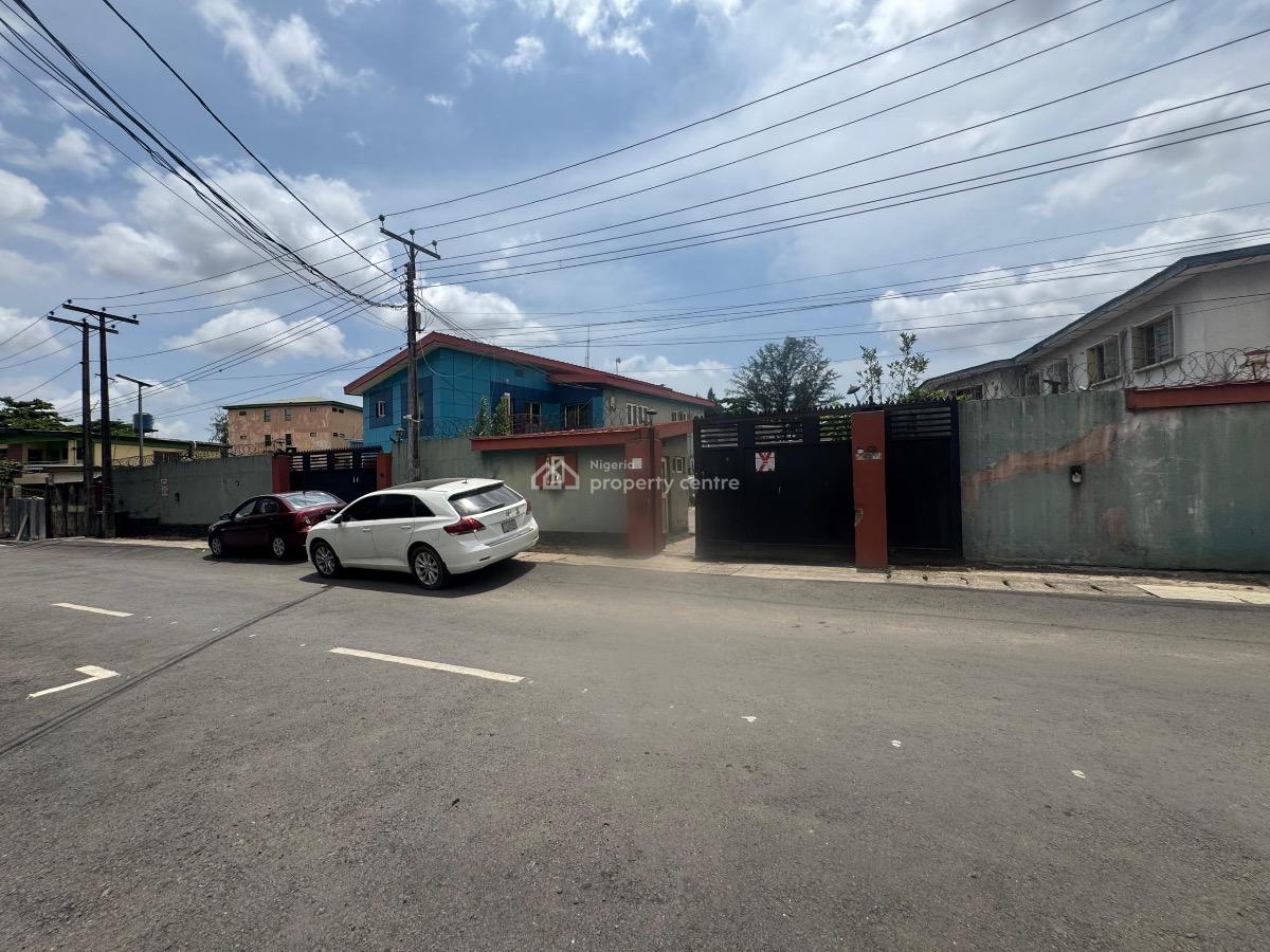 Land Measuring 634sqm with a 5bedroom Detached Duplex on It,, Secured Estate in Adeniyi Jones, Adeniyi Jones, Ikeja, Lagos, Land for Sale