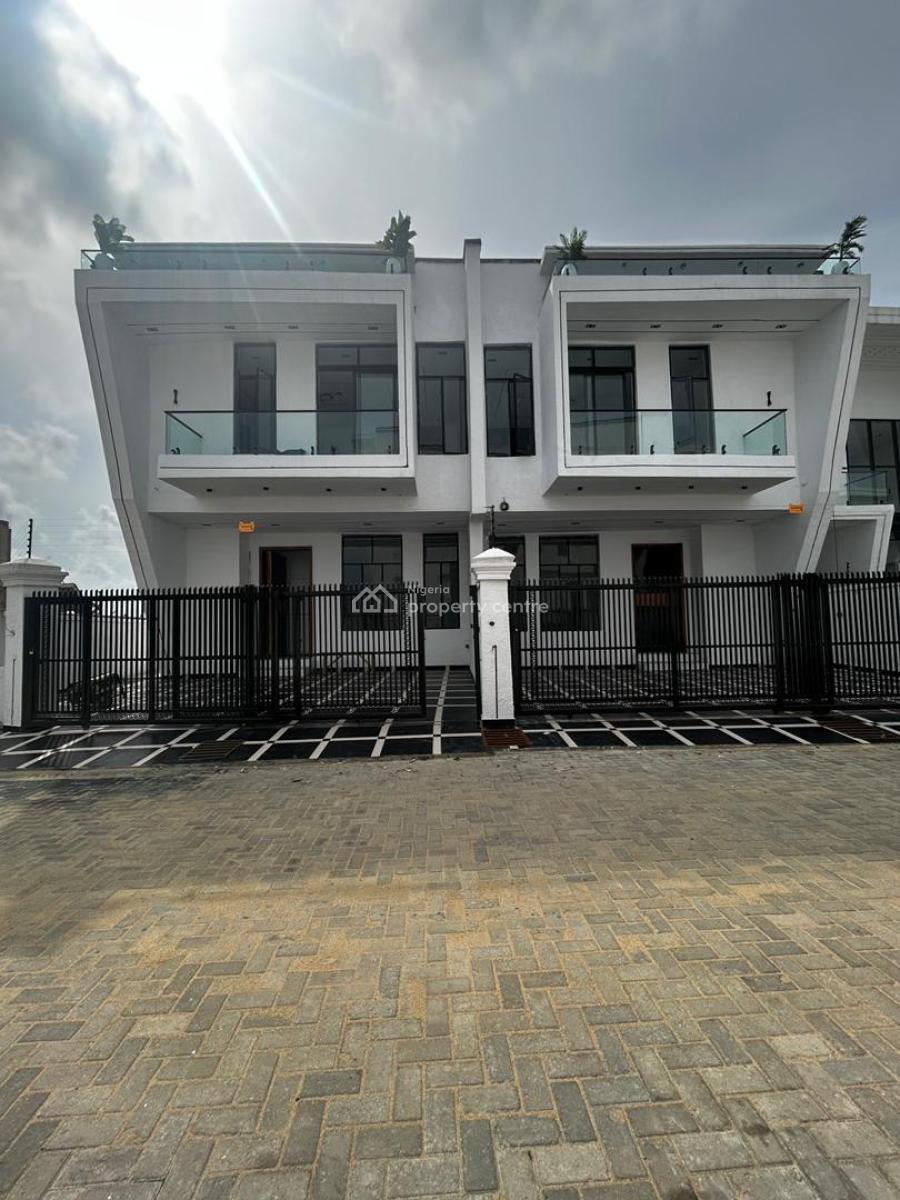 Newly Specious 4 Bedroom Semi Detached Duplex with Boys Quarters, Ajah, Lagos, Semi-detached Duplex for Sale