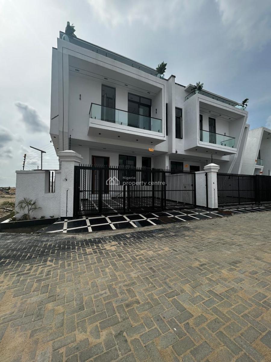 Newly Specious 4 Bedroom Semi Detached Duplex with Boys Quarters, Ajah, Lagos, Semi-detached Duplex for Sale