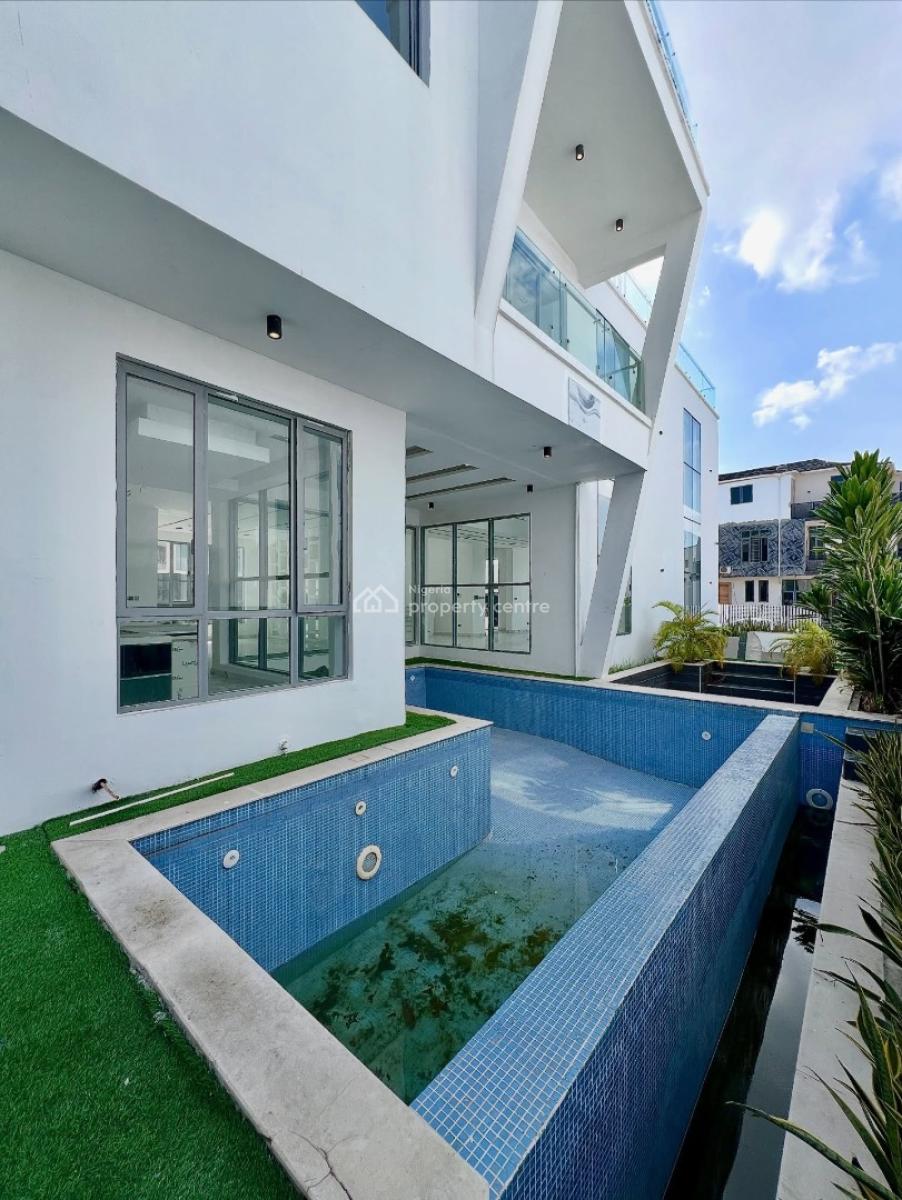 Contemporary 5 Bedroom Detached Duplex with Swimming Pool and Bq, Osapa London, Osapa, Lekki, Lagos, Detached Duplex for Sale