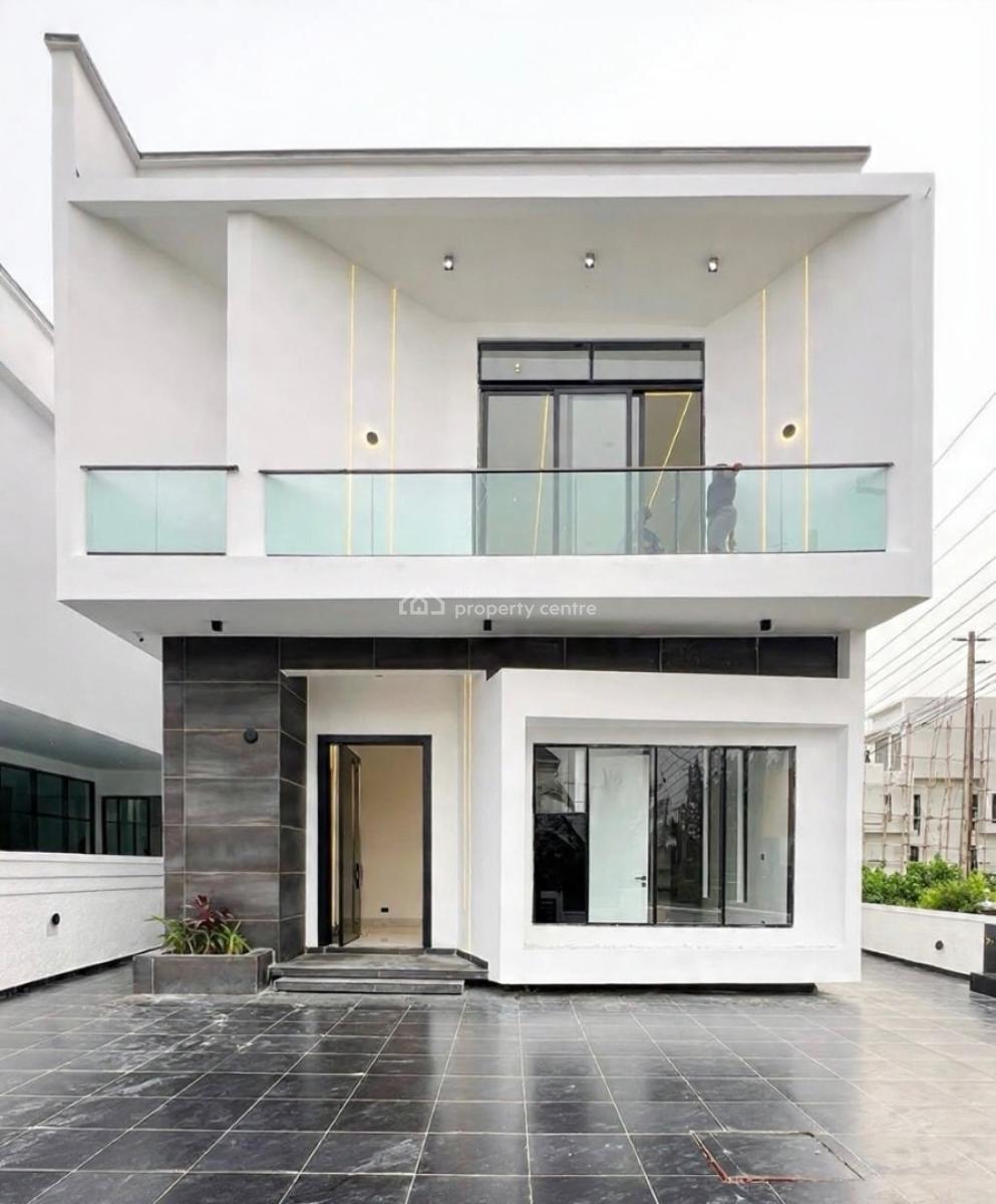 Contemporary 5 Bedroom Detached Duplex with Bq, Ikota, Ikota, Lekki, Lagos, Detached Duplex for Sale