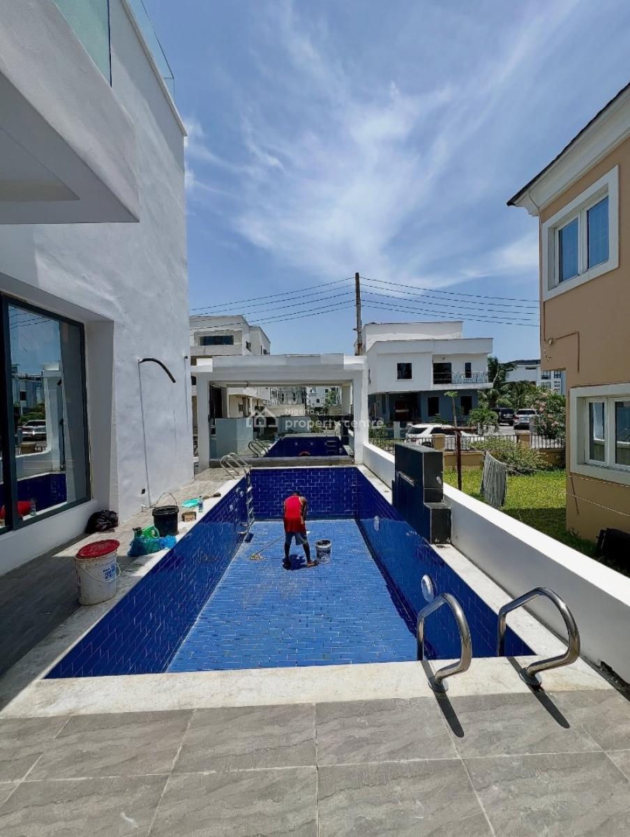Contemporary 6 Bedroom Detached Duplex with Swimming Pool and Bq, Osapa London, Osapa, Lekki, Lagos, Detached Duplex for Sale