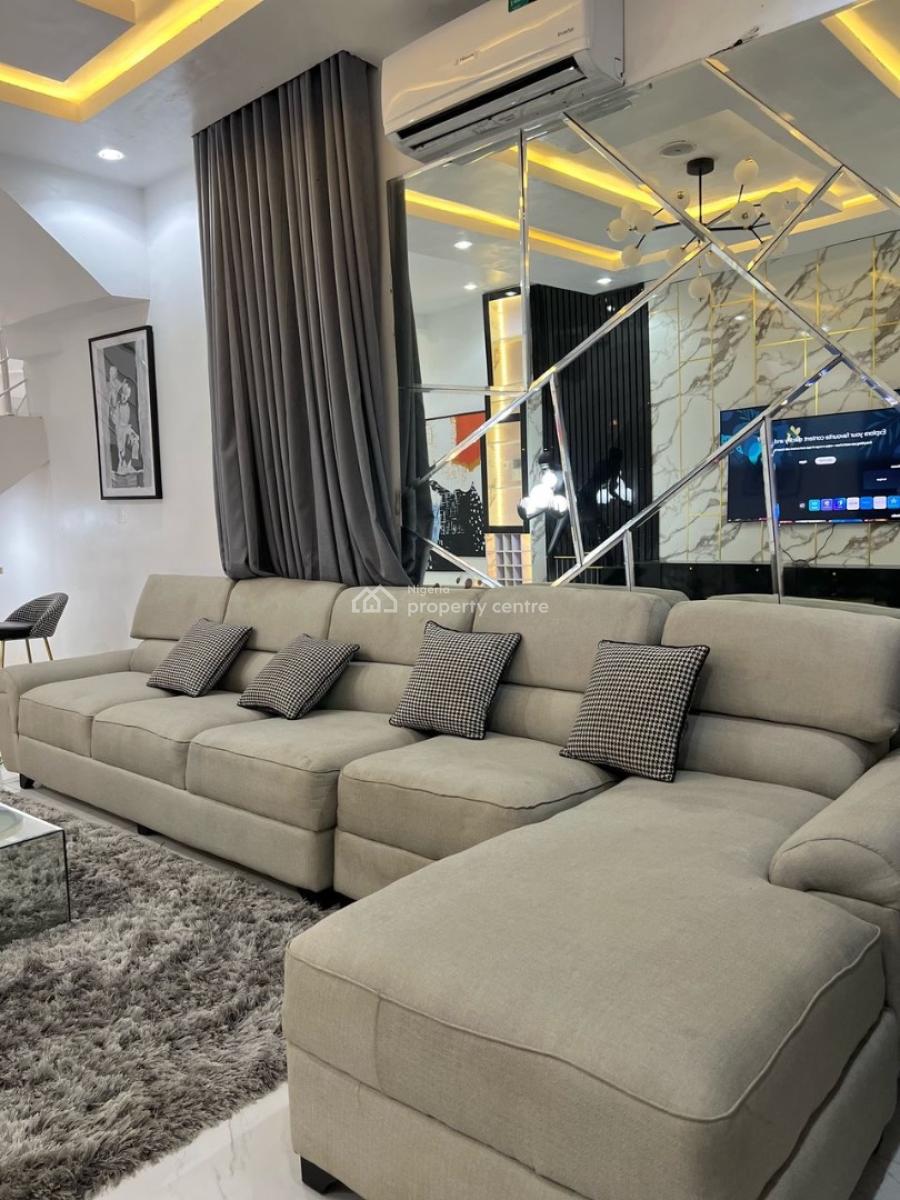 Newly Furnished 4 Bedroom Semi-detached Available, Chevron Alternative Route, Lekki Phase 1, Lekki, Lagos, Semi-detached Duplex for Rent