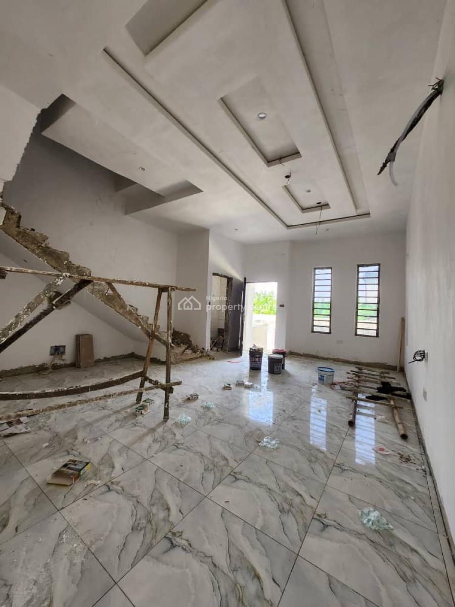 Spacious 2 Bedroom Terrace with Private Compound and Gated!, Ajah, Lagos, Terraced Duplex for Sale