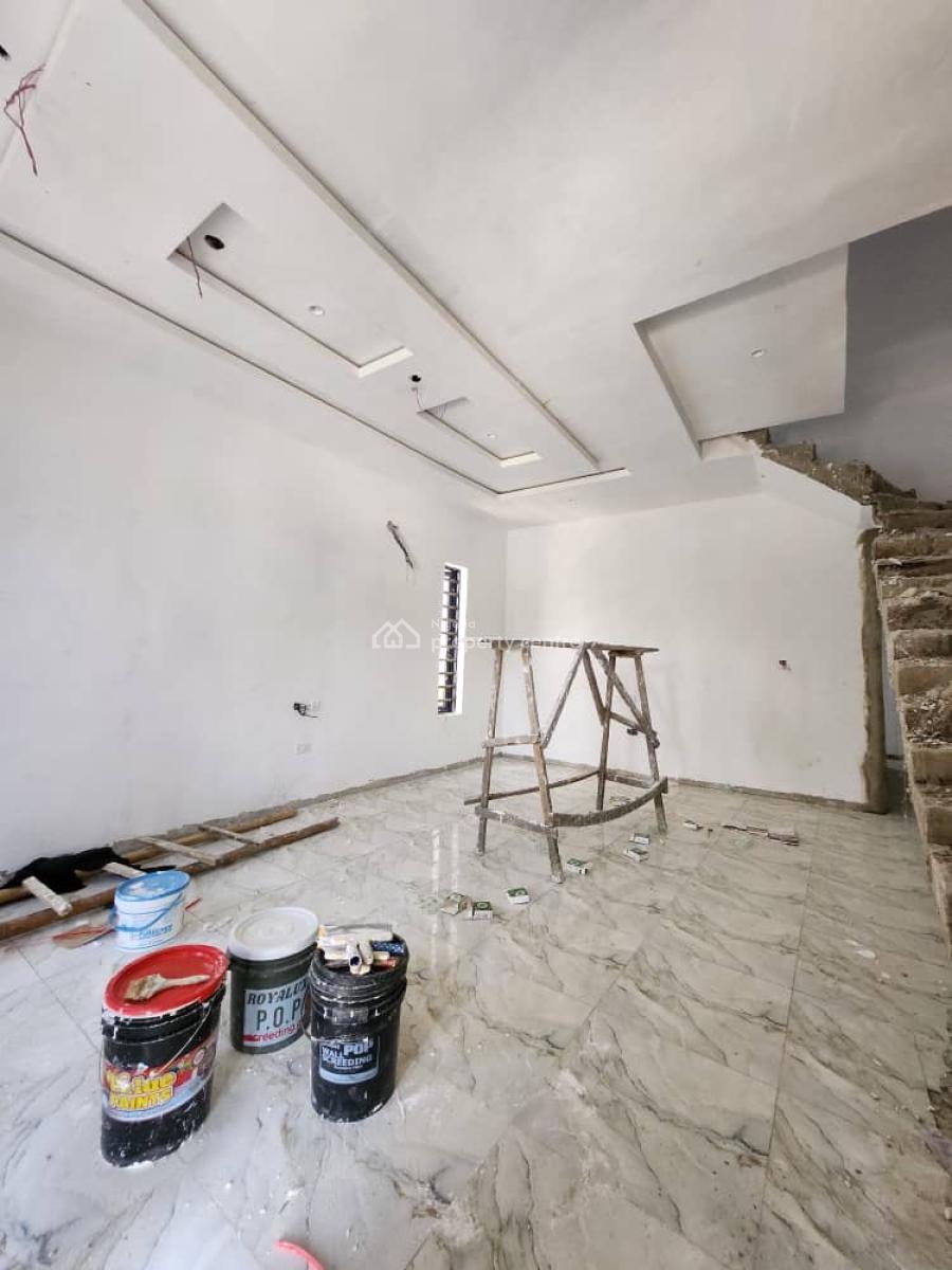 Spacious 2 Bedroom Terrace with Private Compound and Gated!, Ajah, Lagos, Terraced Duplex for Sale