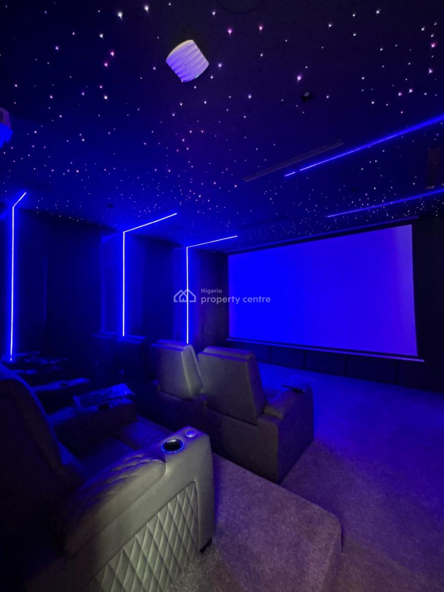 5 Bedroom Luxury Smart Home with an Elevator, Cinema, Gym, & Pool, Ikate, Lekki, Lagos, Detached Duplex for Sale