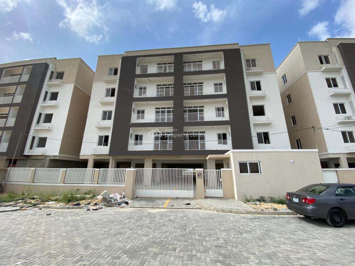 Newly Built 2 Bedroom Flat with a Guest Toilet, Northern Foreshore, Lekki, Lagos, Flat / Apartment for Rent