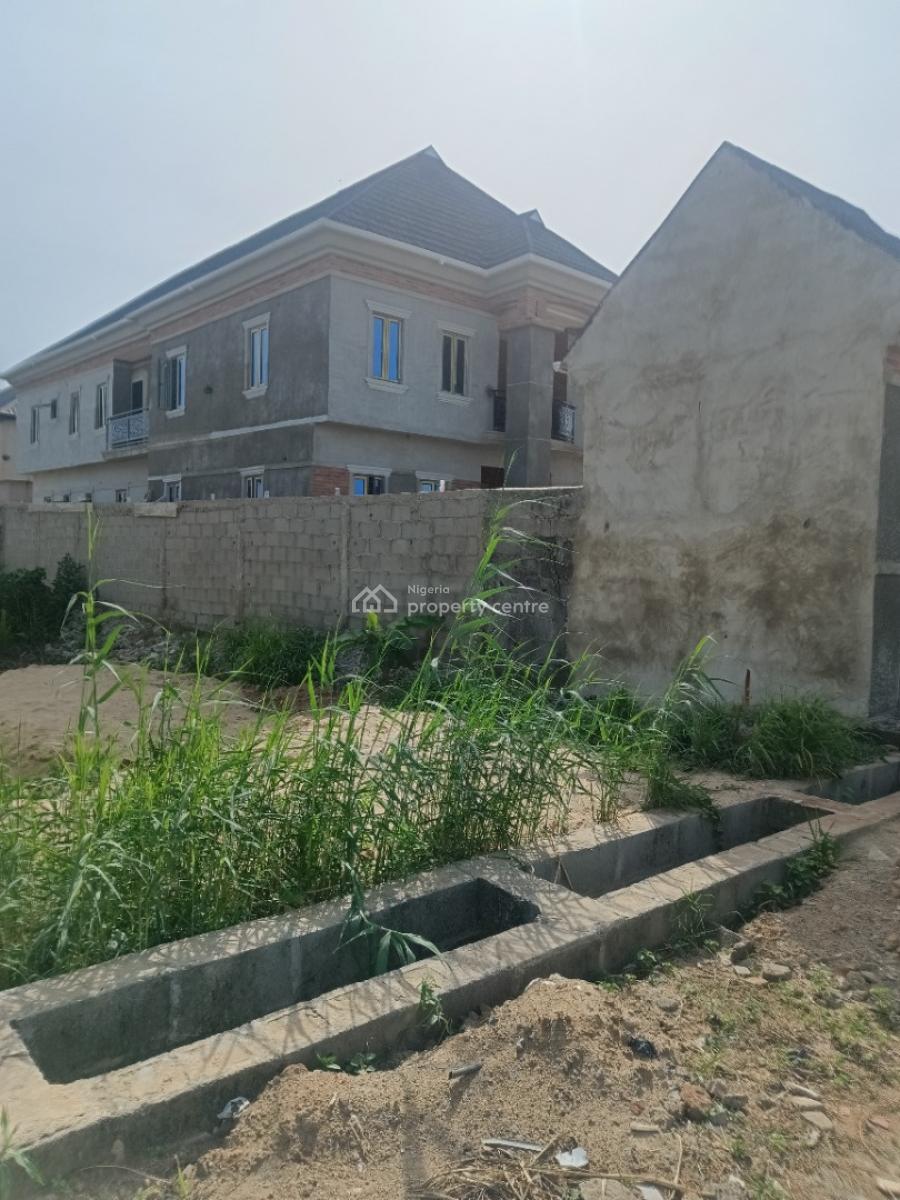Standard Full Plot of Land with a Raft Foundation on It, Ebute, Ikorodu, Lagos, Mixed-use Land for Sale