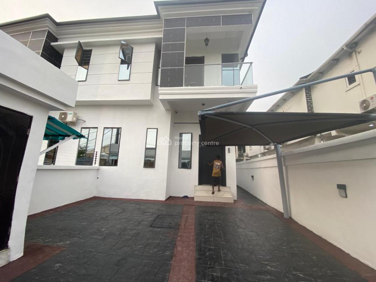 4 Bedroom Detached Duplex, Chevron, Lekki, Lagos, Detached Duplex for Rent