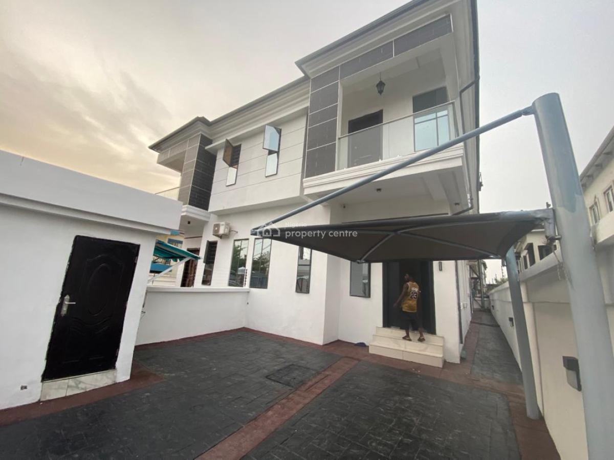 4 Bedroom Detached Duplex, Chevron, Lekki, Lagos, Detached Duplex for Rent