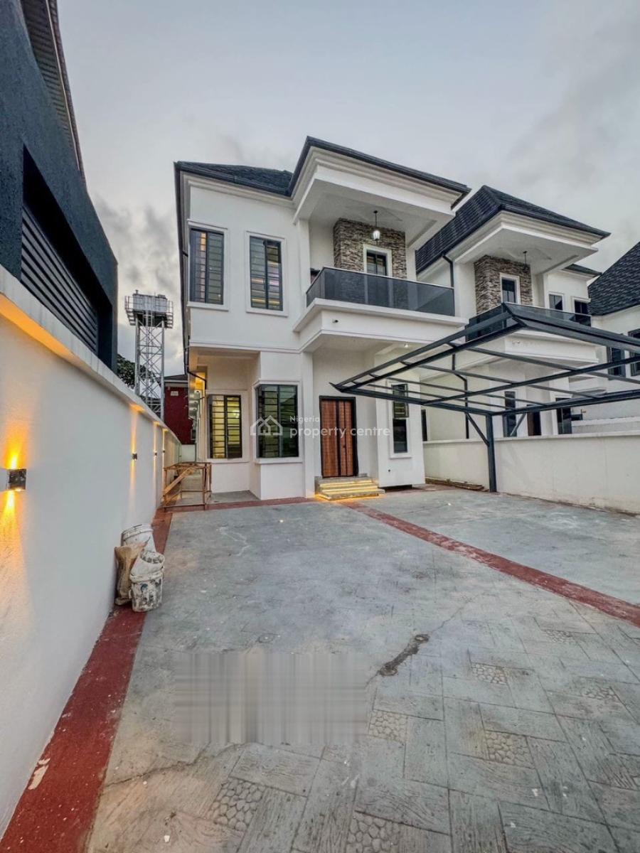 5bedroom Fully Detached House with a Bq, Inside Access Control Estate, Osapa, Lekki, Lagos, Detached Duplex for Sale
