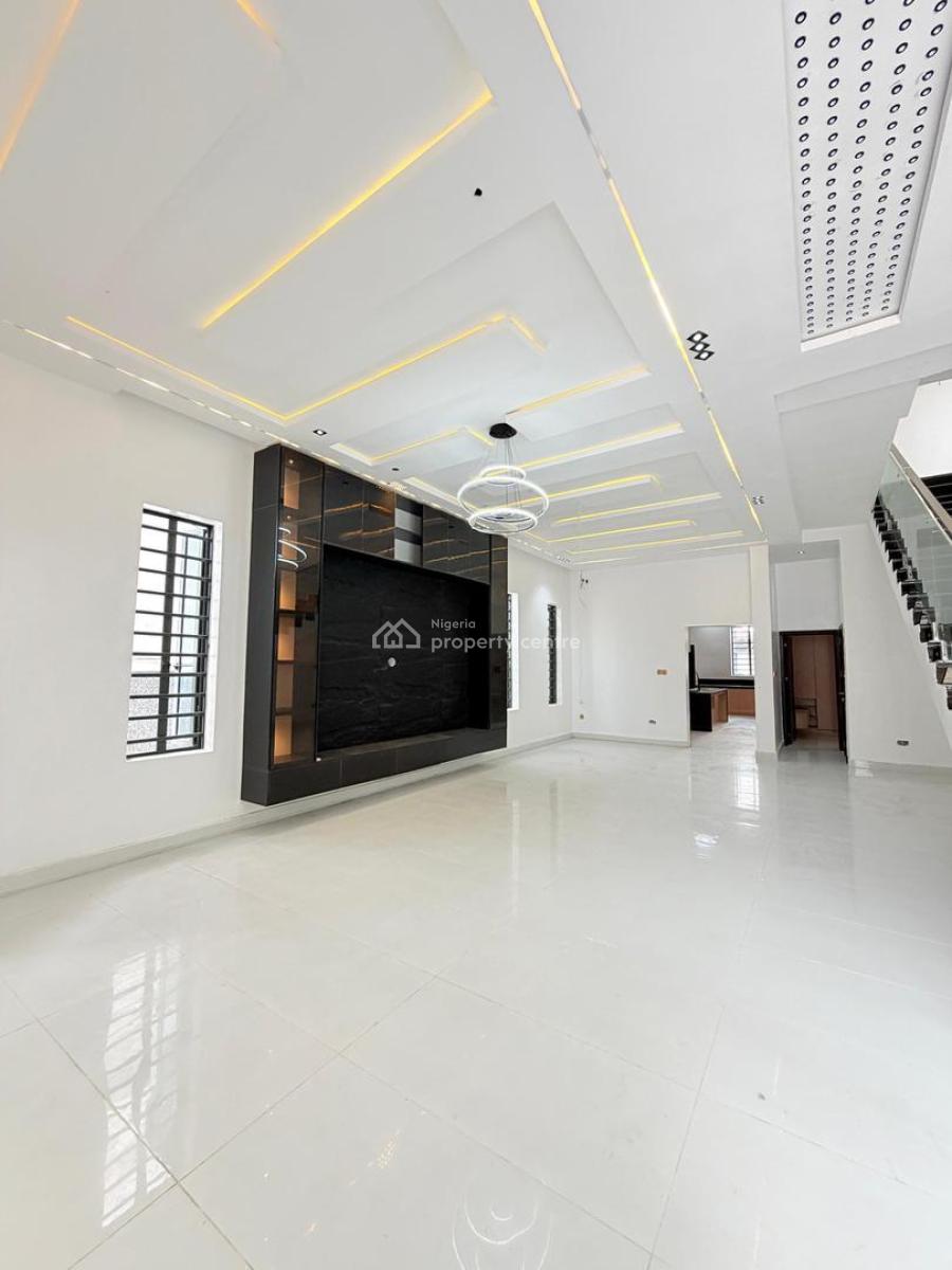 Beautifully Built 5 Bedroom Fully Detached Duplex with Bq, Pool, Gym, Sangotedo, Ajah, Lagos, Detached Duplex for Sale