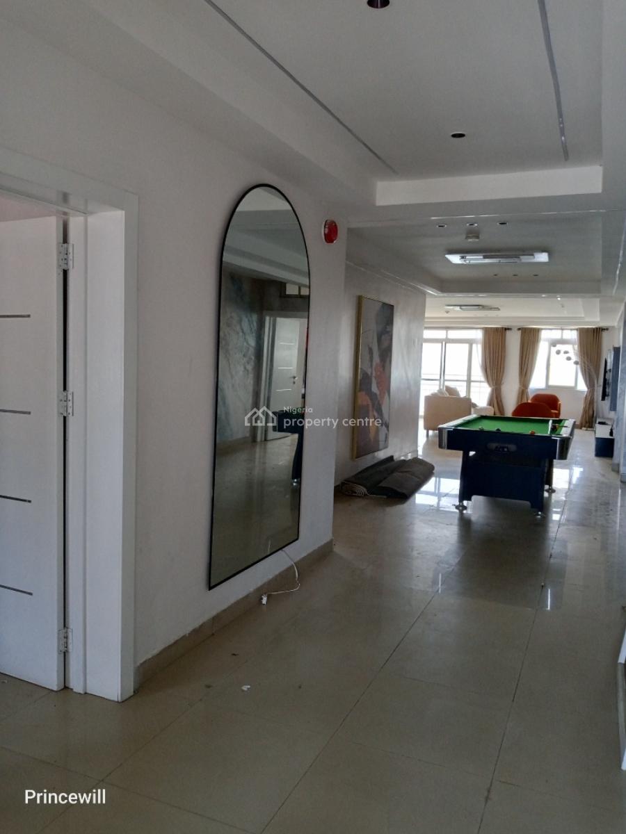 Furnished 3 Bedroom Water Front Apartment with Swimming Pool, Off Admiralty Road, Lekki, Lagos, Flat / Apartment for Rent