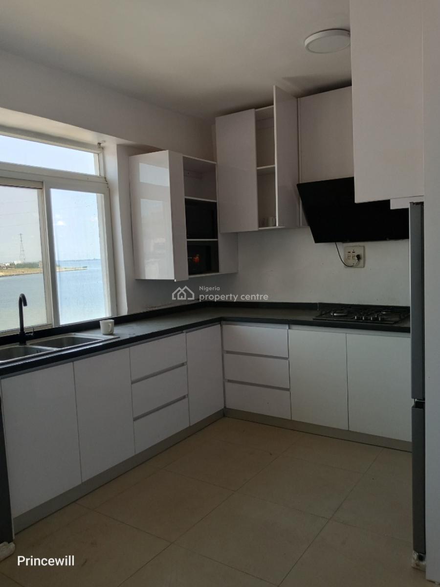 Furnished 3 Bedroom Water Front Apartment with Swimming Pool, Off Admiralty Road, Lekki, Lagos, Flat / Apartment for Rent
