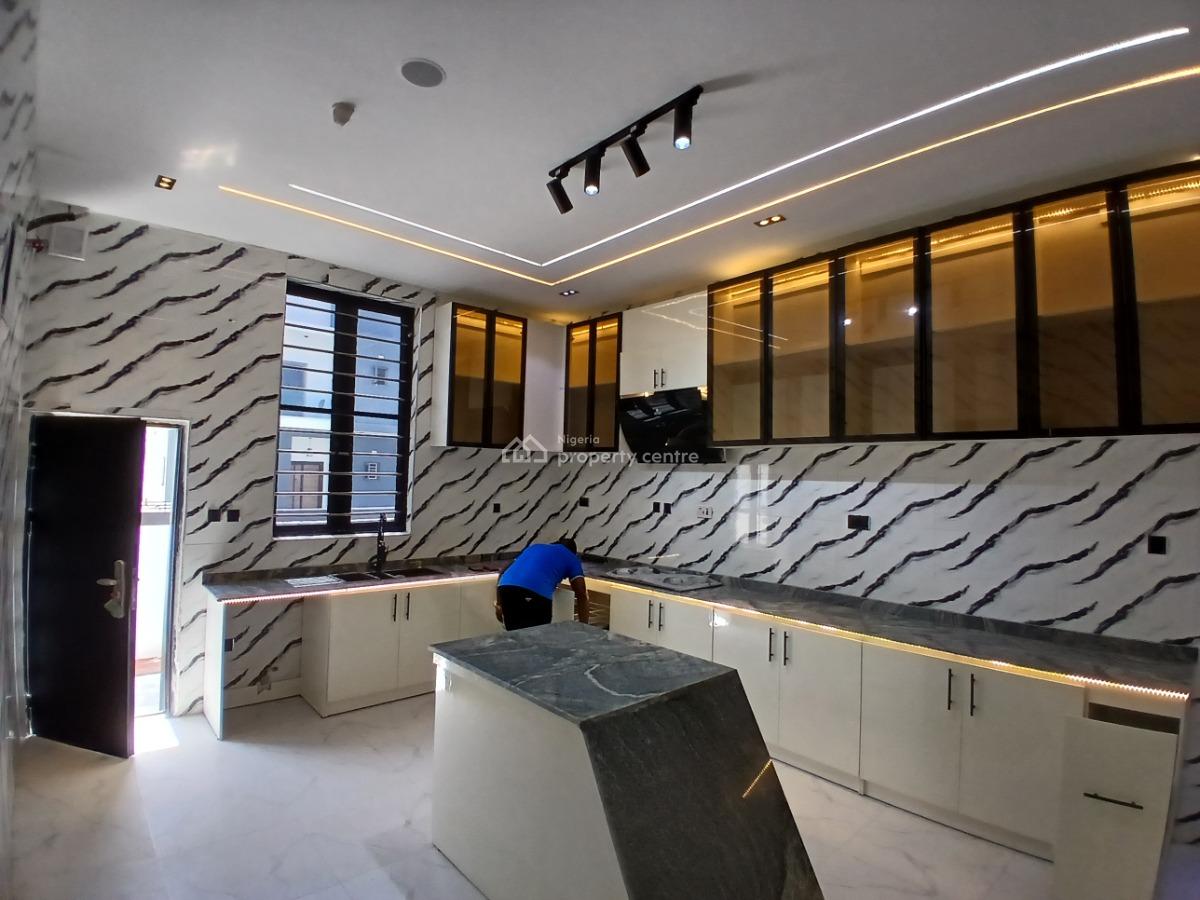 Stunning Spacious 5 Bedroom Semi Detached Duplex with Bq, Abraham Adesanya, Ajah, Lagos, Semi-detached Duplex for Sale