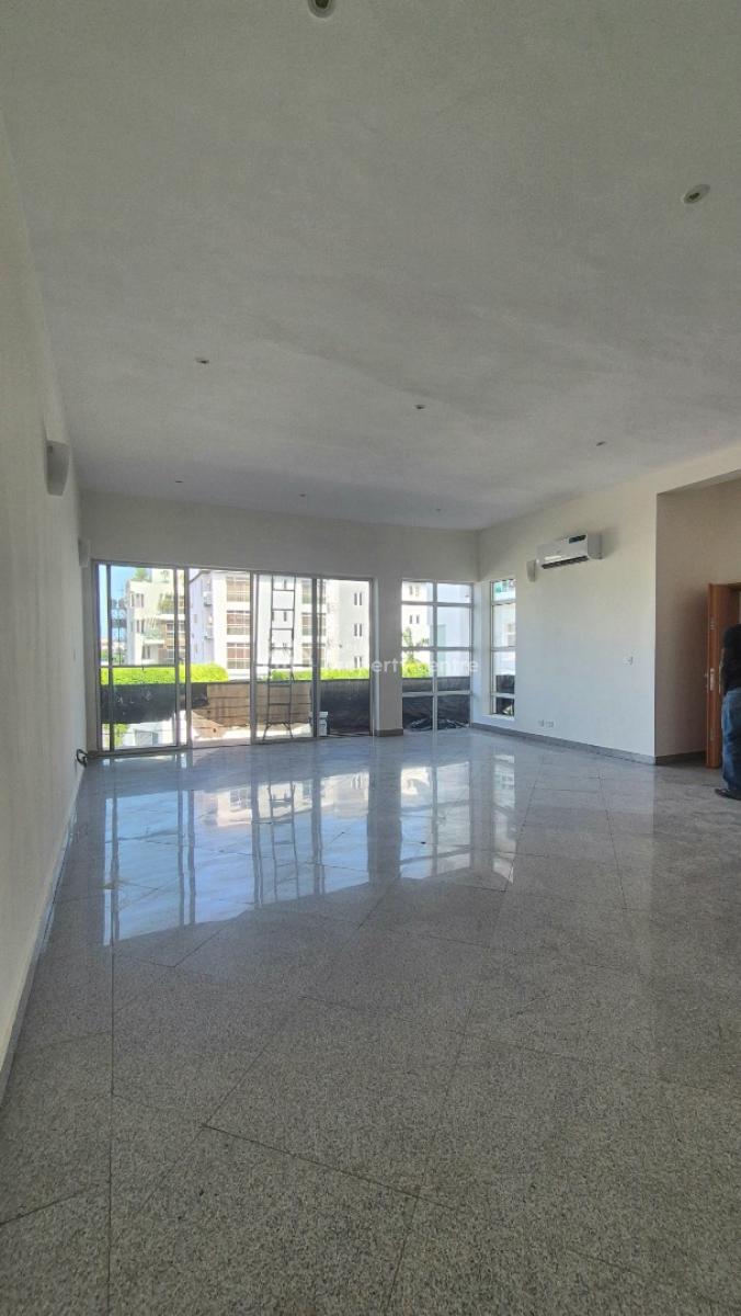 Luxury Waterview 3 Bedroom Apartment with a Room Bq, Gym & Sw/pool, Banana Island Ikoyi Lagos, Water View Apartment, Banana Island, Ikoyi, Lagos, Flat / Apartment for Rent
