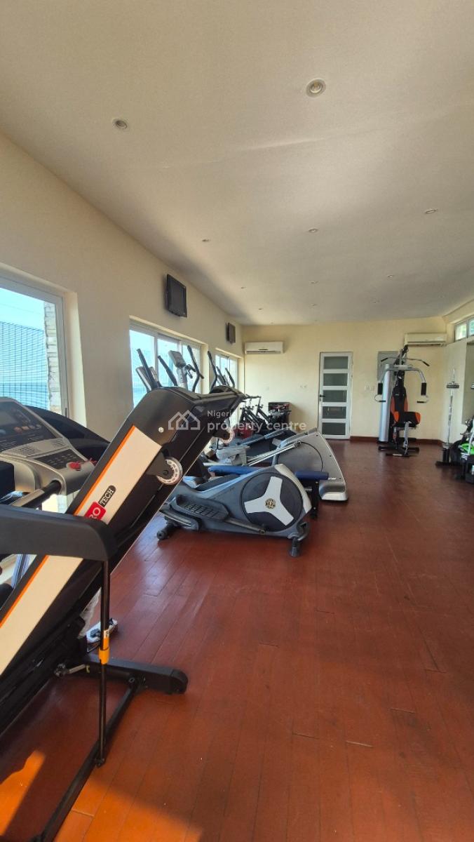 Luxury Waterview 3 Bedroom Apartment with a Room Bq, Gym & Sw/pool, Banana Island Ikoyi Lagos, Water View Apartment, Banana Island, Ikoyi, Lagos, Flat / Apartment for Rent
