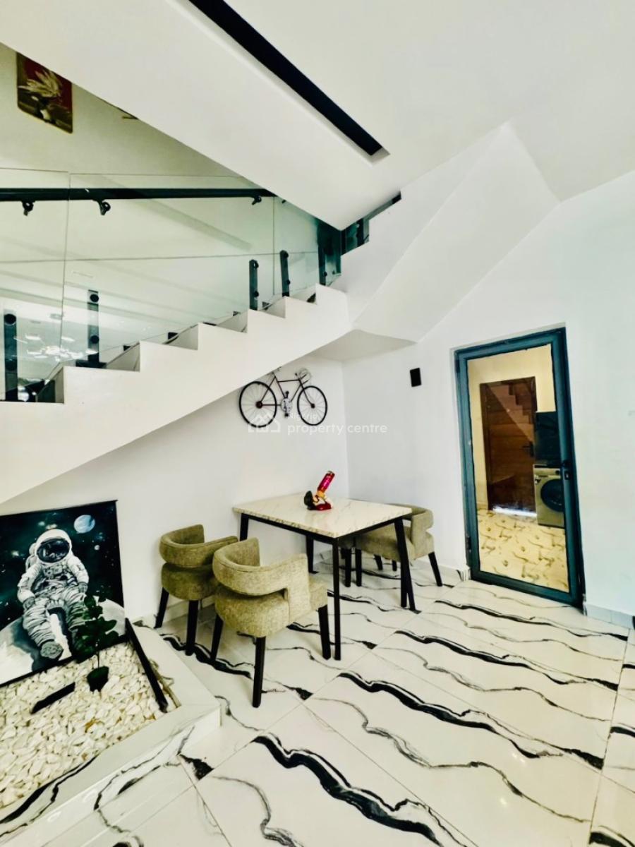 Beautifully Furnished Luxury 4 Bedroom Detached Duplex with Inverter, Lekki Palm City, Ajah, Lagos, Semi-detached Duplex for Rent