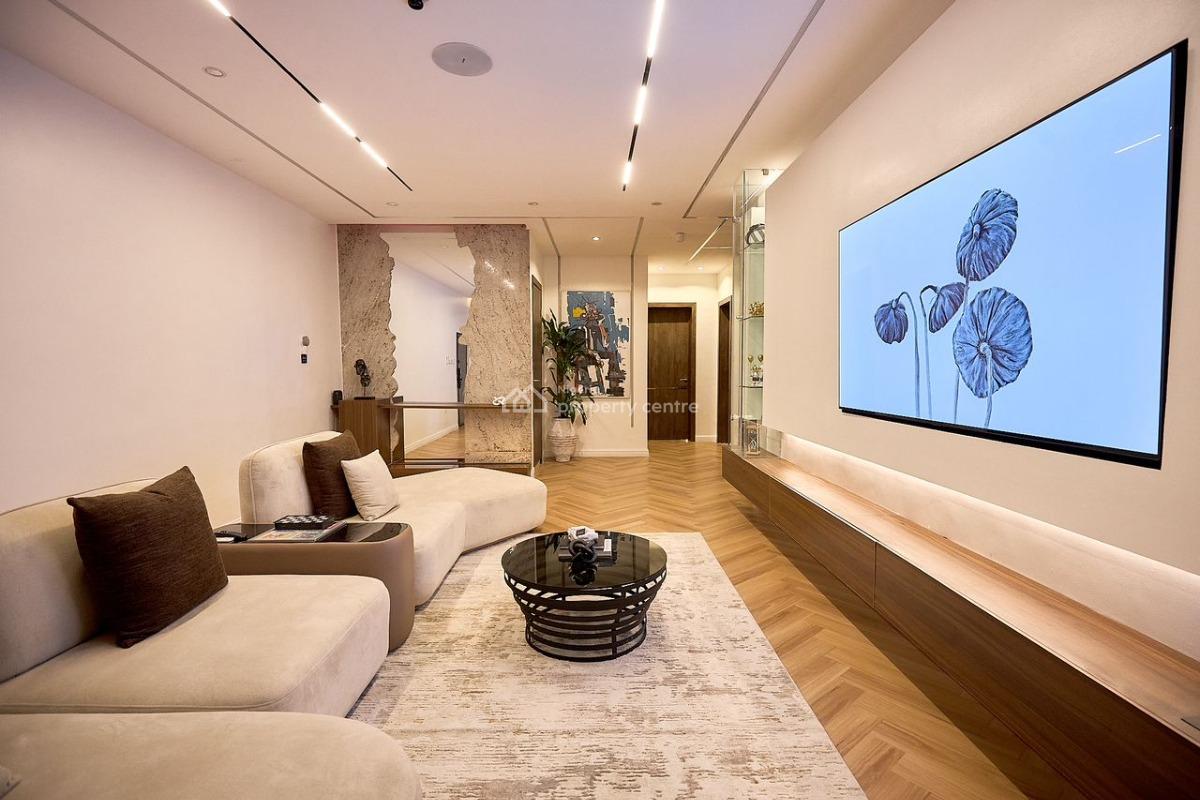 Luxury Smart 2 Bedroom Apartment, Meadow Hallway, Ikate, Lekki, Lagos, Flat / Apartment Short Let