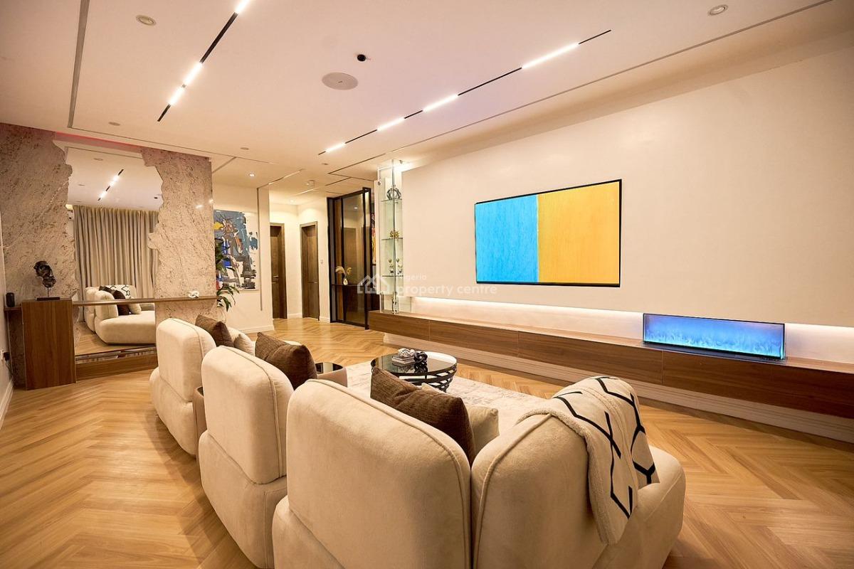 Luxury Smart 2 Bedroom Apartment, Meadow Hallway, Ikate, Lekki, Lagos, Flat / Apartment Short Let