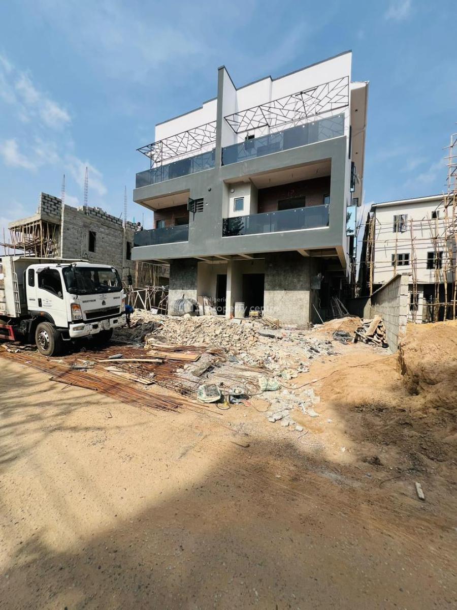 Built 4 Bedroom Semi-detached Duplex, Beautifully Built Spacious Home with Bq in an Estate, Adeniyi Jones, Ikeja, Lagos, Semi-detached Duplex for Sale