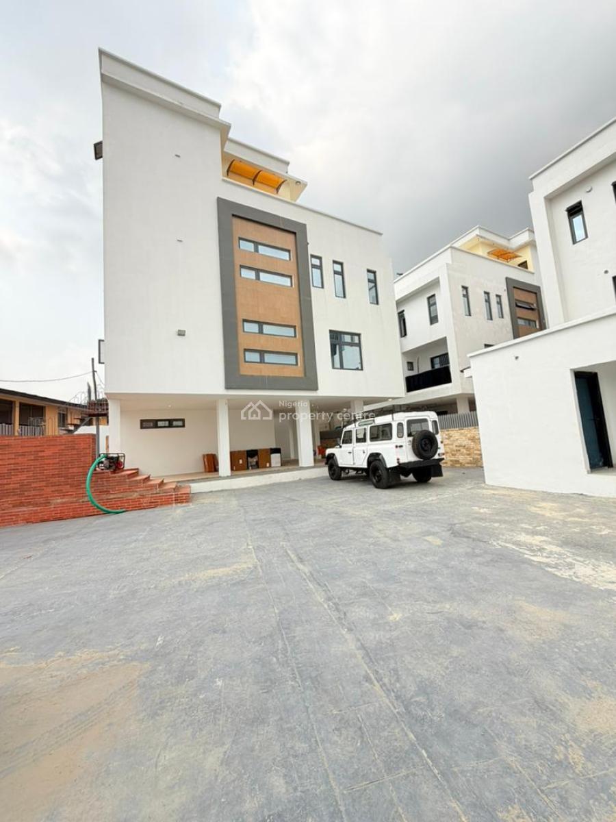 Sophisticated 5 Bedroom Fully Detached Duplex Plus Pool, Gym Room, Bq, Maryland, Lagos, Detached Duplex for Sale