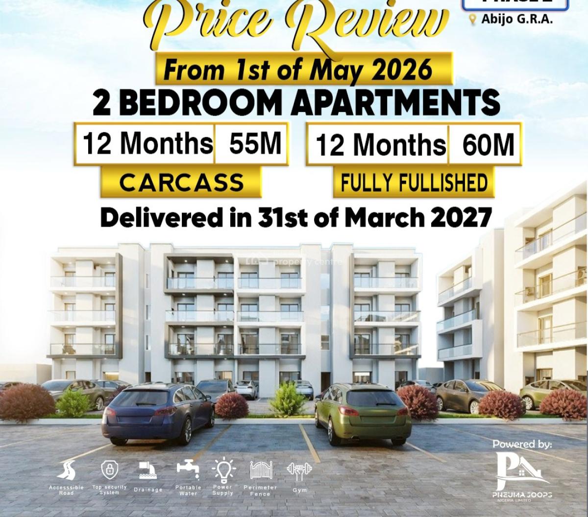 2 Bedroom Apartment, Glory Coty  Abijor, Sangotedo, Ajah, Lagos, Block of Flats for Sale