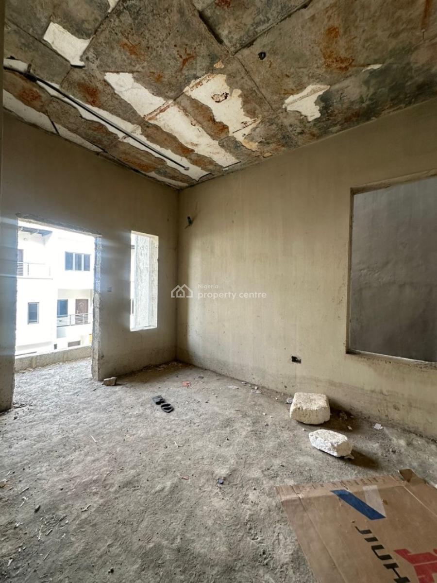 Spacious 4 Bedroom Terrace Duplex with Bq, Compound, Jahi, Abuja, Terraced Duplex for Sale