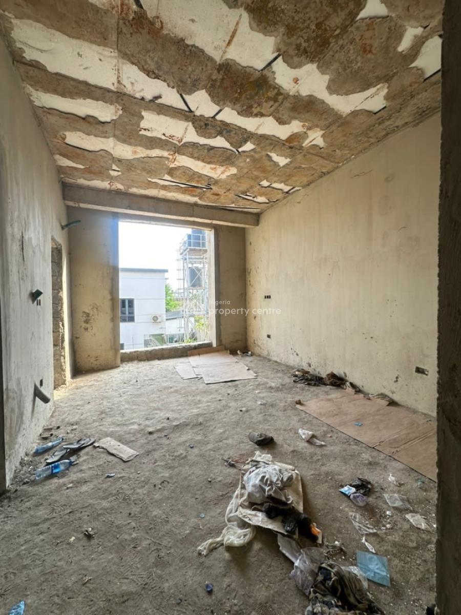 Spacious 4 Bedroom Terrace Duplex with Bq, Compound, Jahi, Abuja, Terraced Duplex for Sale