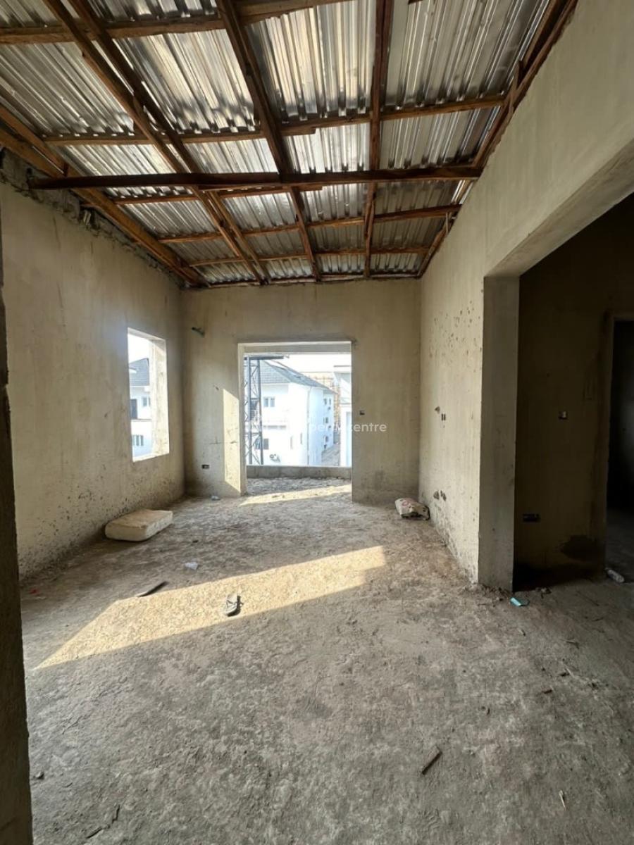 Spacious 4 Bedroom Terrace Duplex with Bq, Compound, Jahi, Abuja, Terraced Duplex for Sale