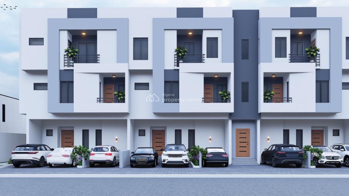 4 Bedroom Terraced House (off Plan), Gbagada, Lagos, Terraced Duplex for Sale