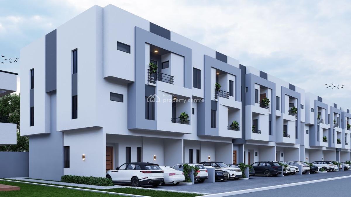 4 Bedroom Terraced House (off Plan), Gbagada, Lagos, Terraced Duplex for Sale