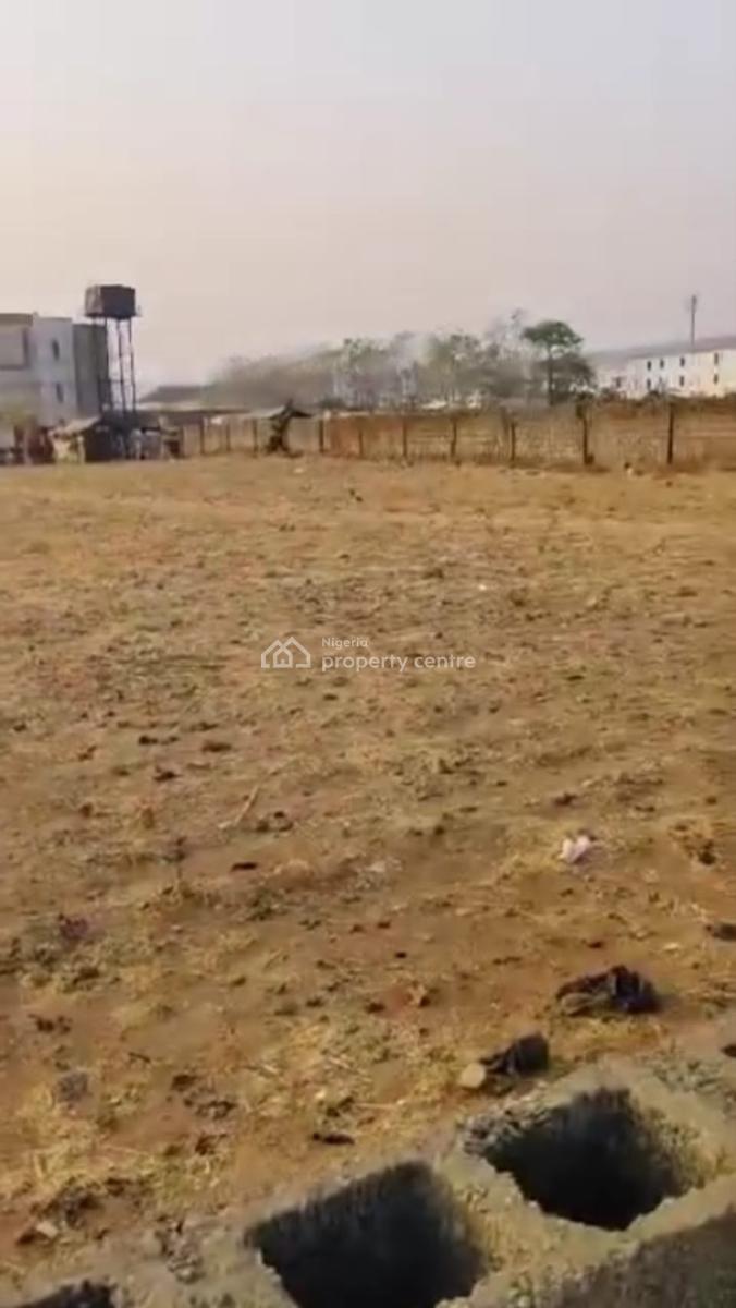 Fenced Flat Land 5,058 Sqm with C of O, By Next Cash and Carry Road, Jahi, Abuja, Mixed-use Land for Sale