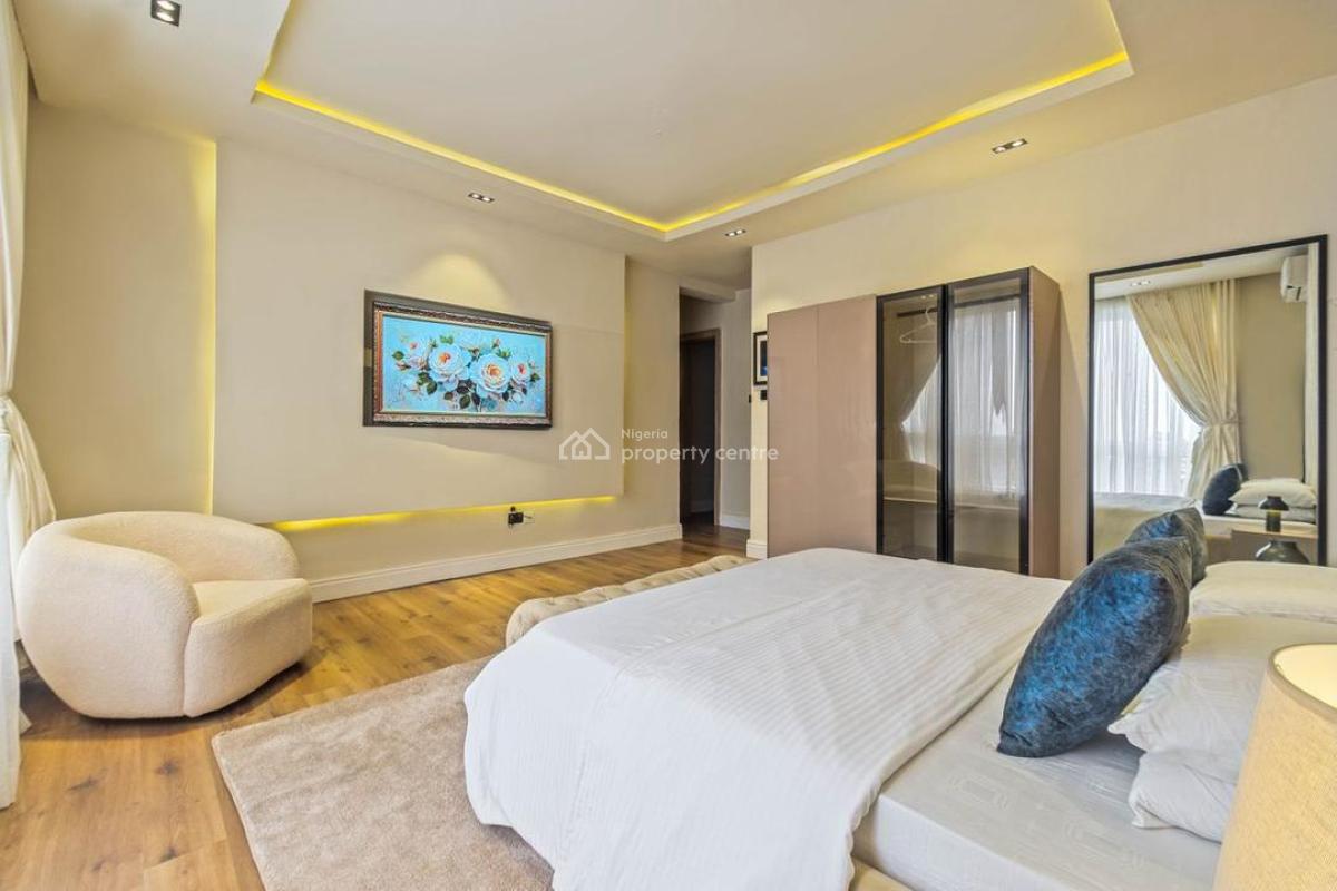 Brand New Cityview One Bedroom Apartment with a Pool, Keffi Suites, Ikoyi, Lagos, Flat / Apartment Short Let