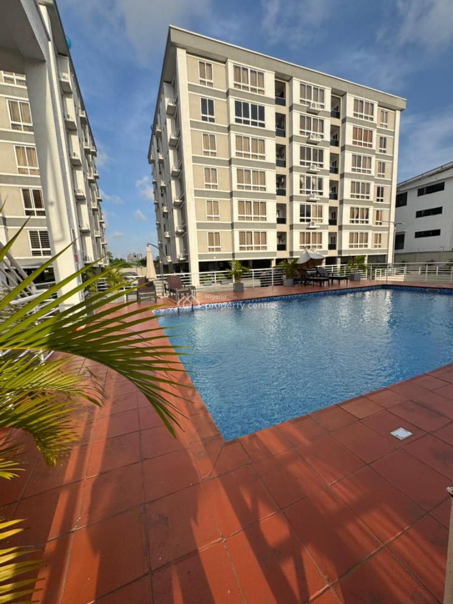 Brand New Cityview One Bedroom Apartment with a Pool, Keffi Suites, Ikoyi, Lagos, Flat / Apartment Short Let