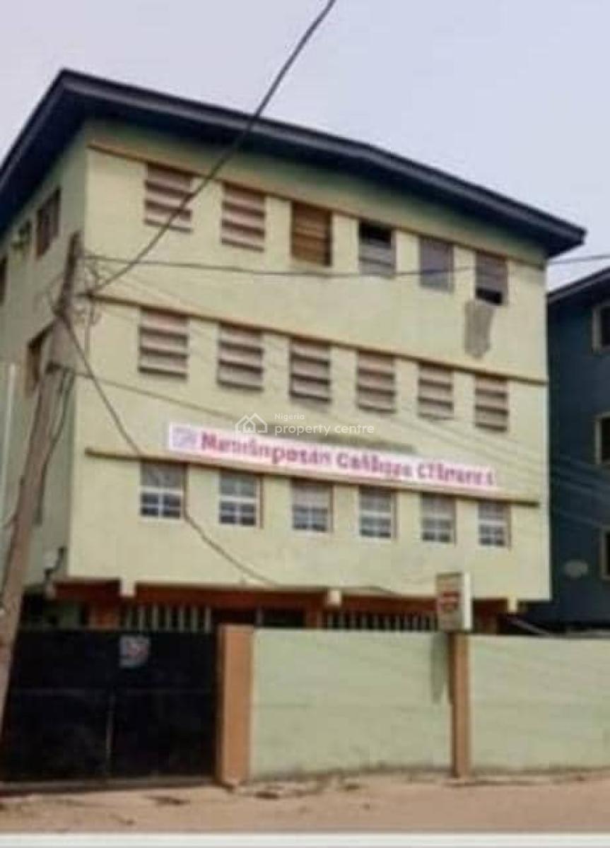 3 Storey Building on 643.65 Sqm, Herbert Macaulay Way, Ebute Metta, Yaba, Lagos, Office Space for Sale