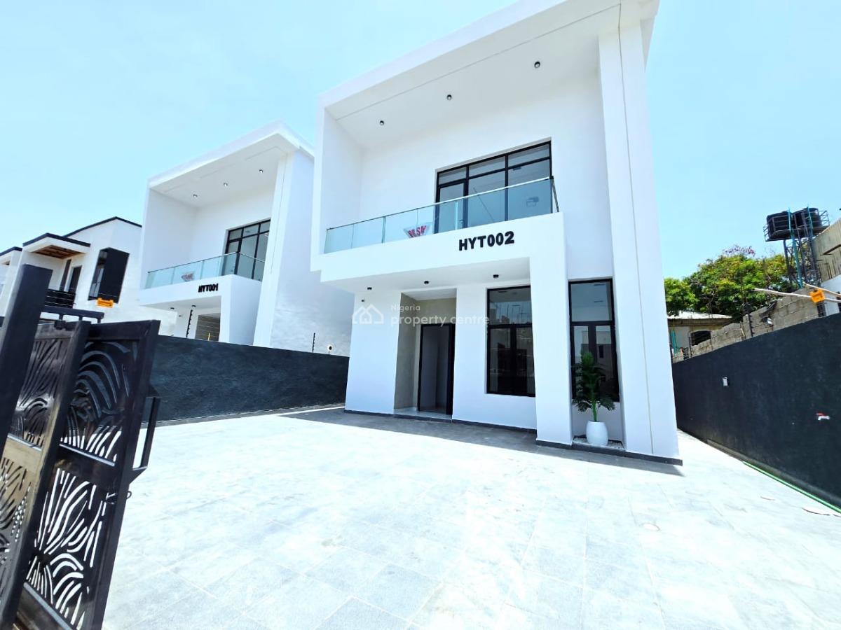 Contemporary 5 Bedroom Fully Detached Home, Chevron, Lekki, Lagos, Detached Duplex for Sale