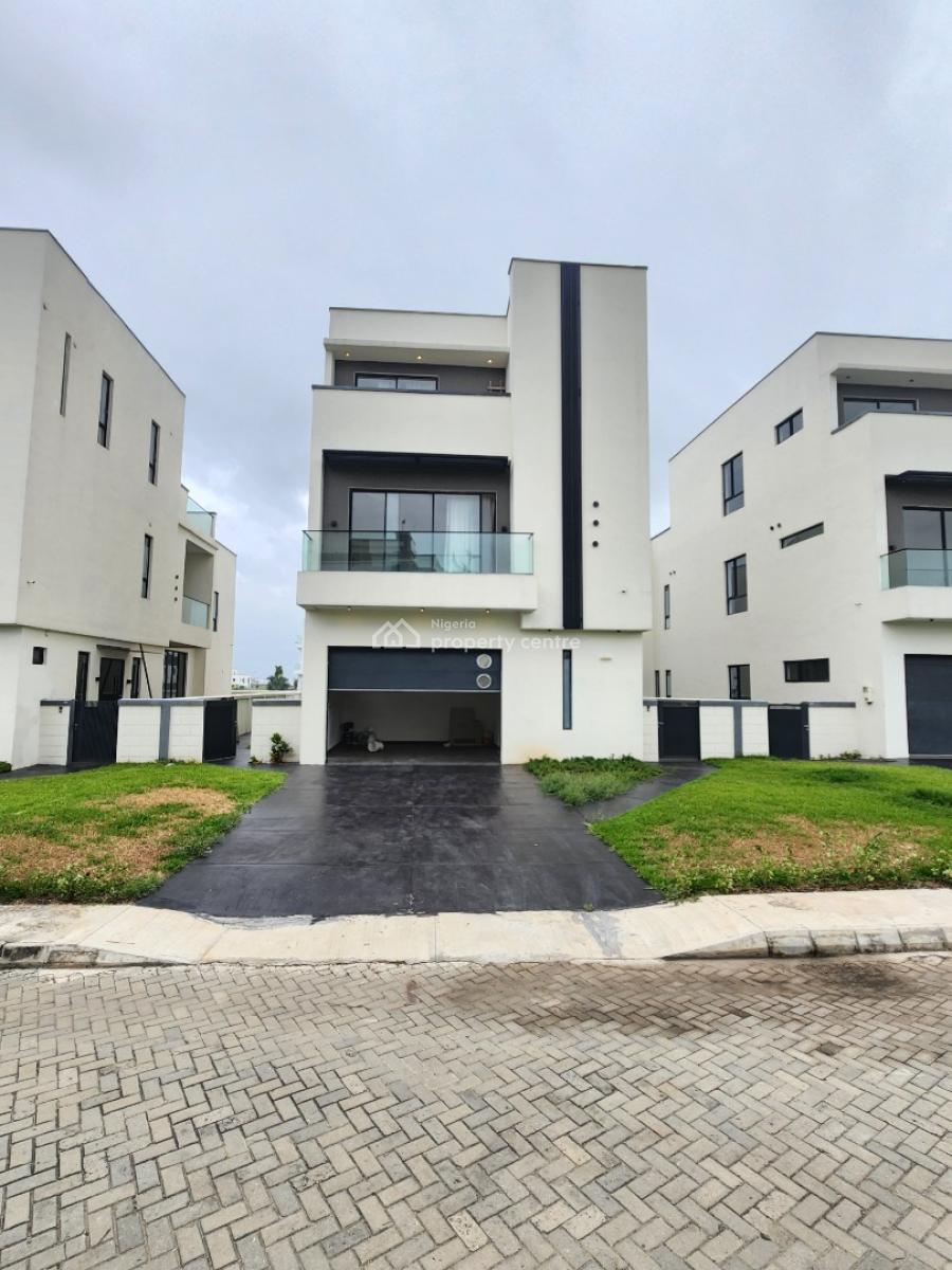 Luxury 5 Bedroom Detached Duplex W/ Bq, Open Terrace in a Secured Est, in a Private Estate, Vgc, Lekki, Lagos, Detached Duplex for Sale