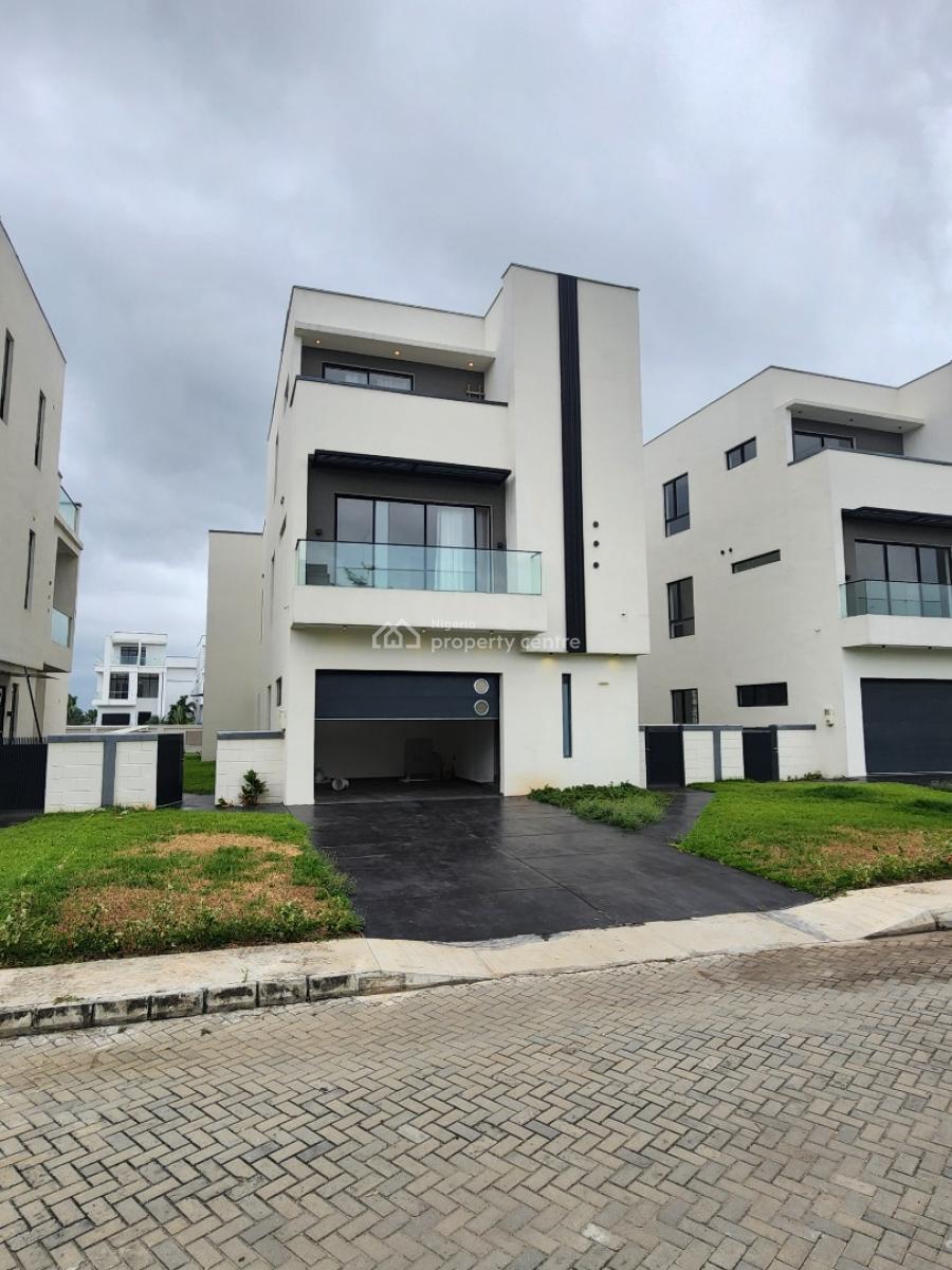 Luxury 5 Bedroom Detached Duplex W/ Bq, Open Terrace in a Secured Est, in a Private Estate, Vgc, Lekki, Lagos, Detached Duplex for Sale