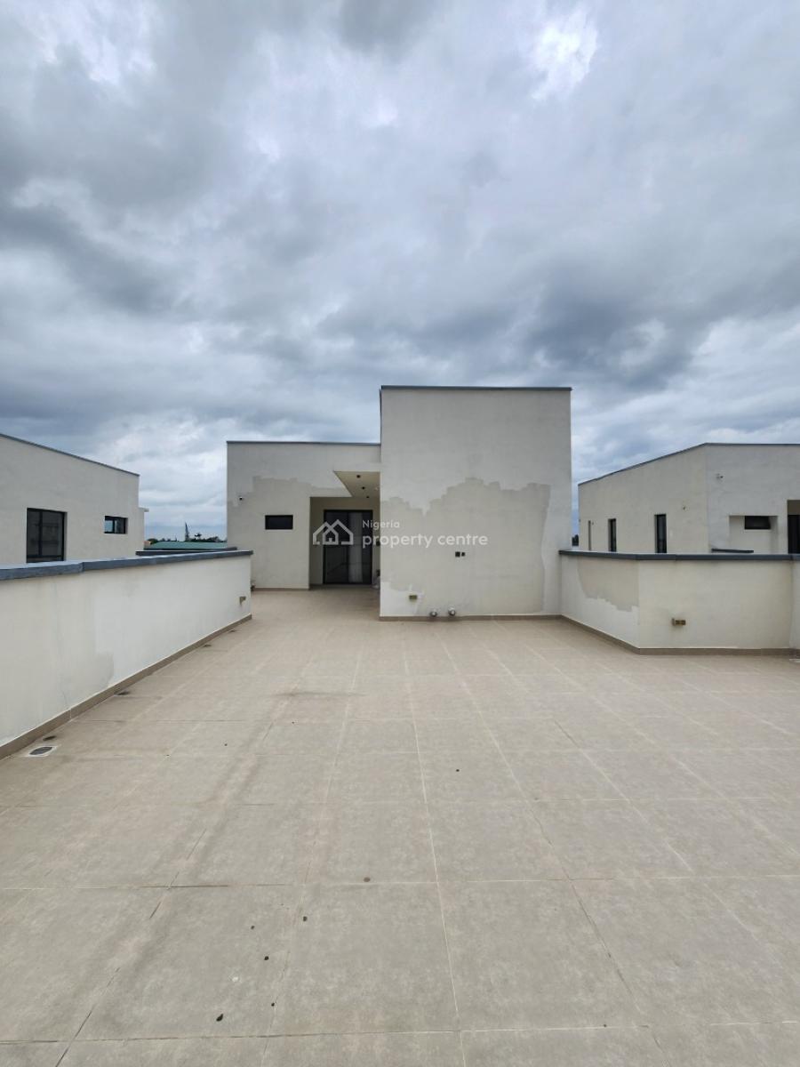 Luxury 5 Bedroom Detached Duplex W/ Bq, Open Terrace in a Secured Est, in a Private Estate, Vgc, Lekki, Lagos, Detached Duplex for Sale